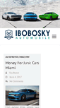 Mobile Screenshot of ibobosky.com