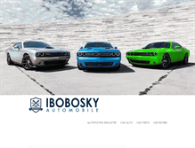 Tablet Screenshot of ibobosky.com